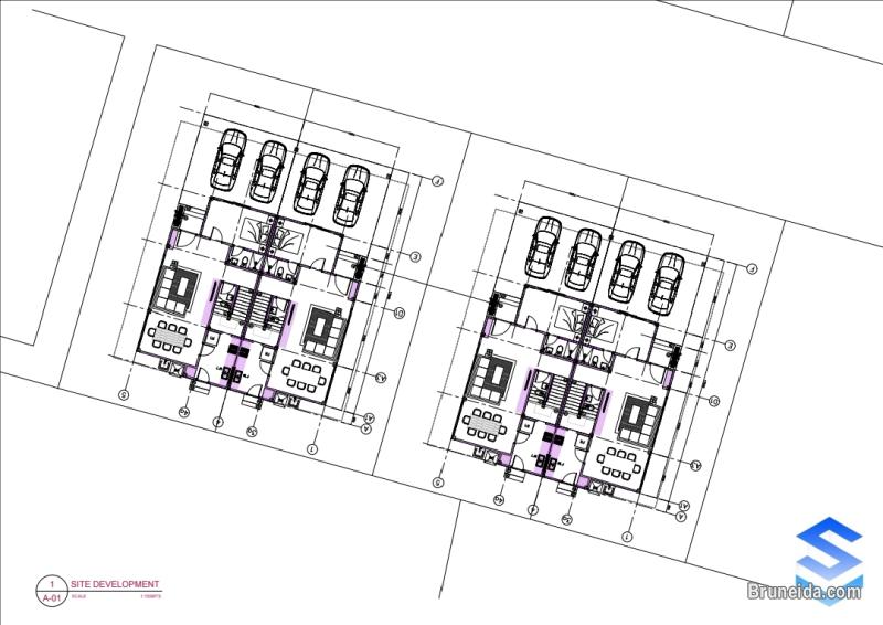 PROPOSED MODERN SEMI DETACHED HOUSE FOR SALE AT JERUDONG - image 3