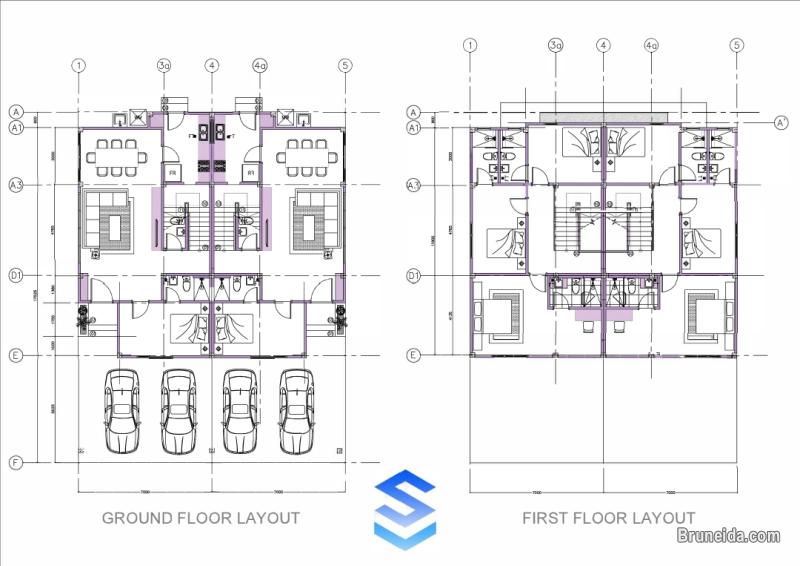 PROPOSED MODERN SEMI DETACHED HOUSE FOR SALE AT JERUDONG - image 4