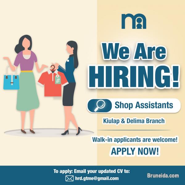 RETAIL SHOP ASSISTANTS - image 1