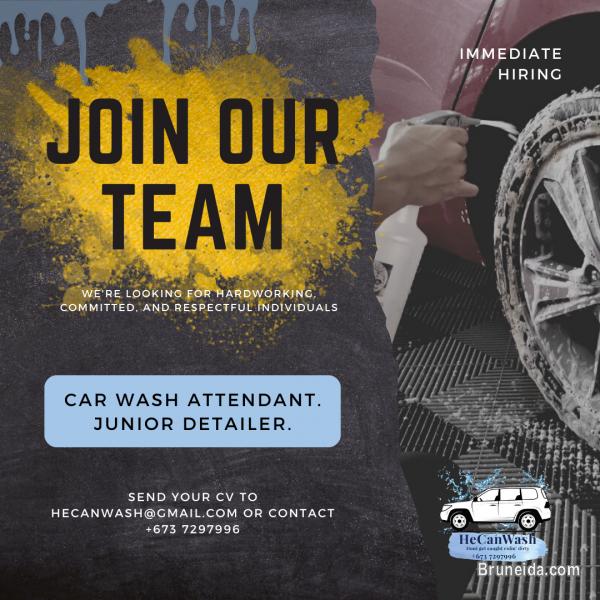 Carwash Attendant (Immediate Hiring) Job HeCanWash Enterprise