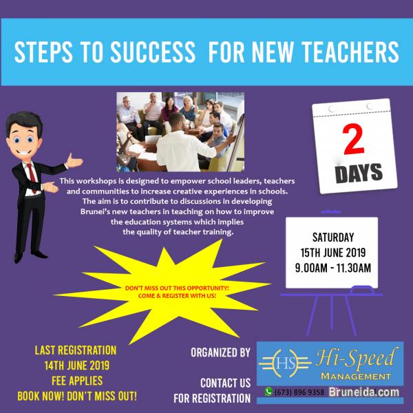 Steps to success for new teachers workshop - image 1