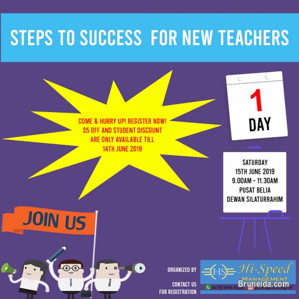 Steps to success for new teachers workshop - image 1
