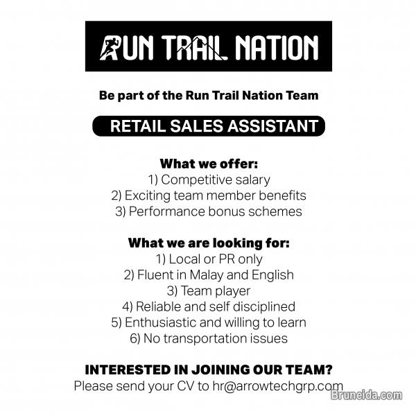 Picture of Retail Sales Assistant at Run Trail Nation