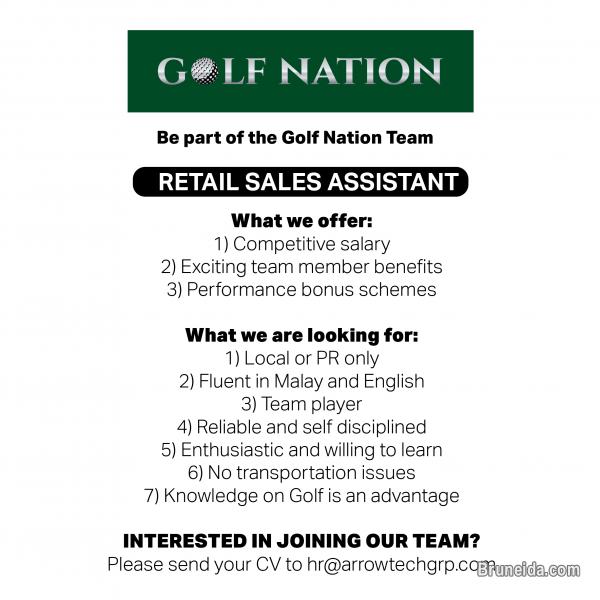 Pictures of Retail Sales Assistant at Golf Nation