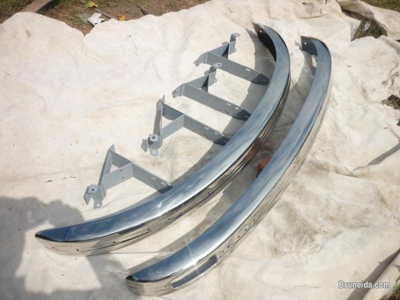 Volkswagen Beetle US Bumper 1974 - 1979 in Stainless Steel - image 1