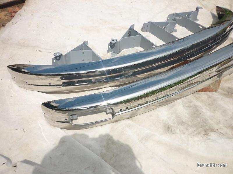 Volkswagen Beetle US Bumper 1974 - 1979 in Stainless Steel - image 2