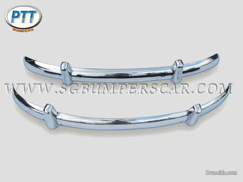 Volkswagen Beetle EU Bumper 1955 - 1967 in Stainless Steel - image 3
