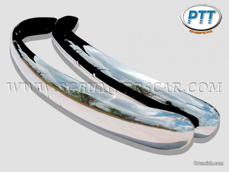 Volkswagen Beetle EU Blade Bumper 1955 - 1967 in Stainless Steel - image 1