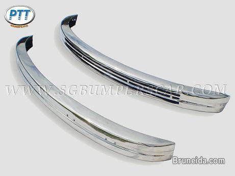 Volkswagen Beetle Late Bumper 1968 - 1973 in Stainless Steel - image 1