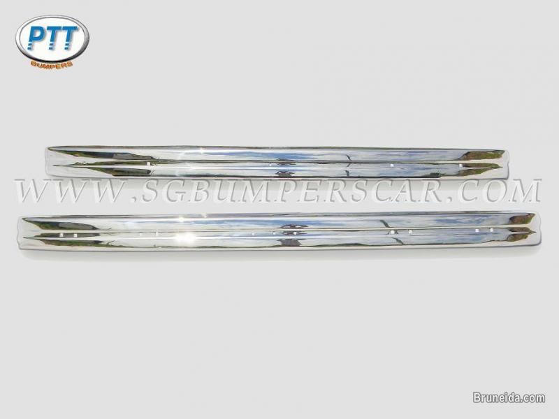 Volkswagen Beetle Late Bumper 1968 - 1973 in Stainless Steel - image 2