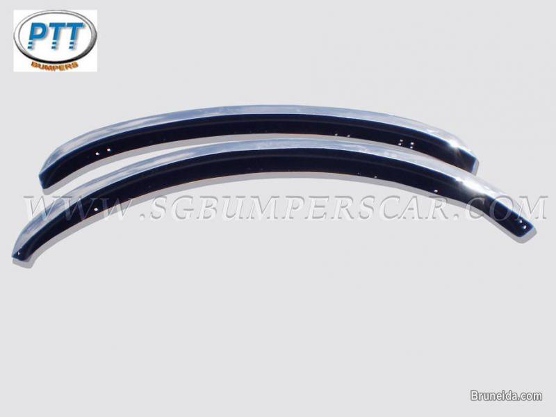 Volkswagen Beetle Late Bumper 1968 - 1973 in Stainless Steel - image 3
