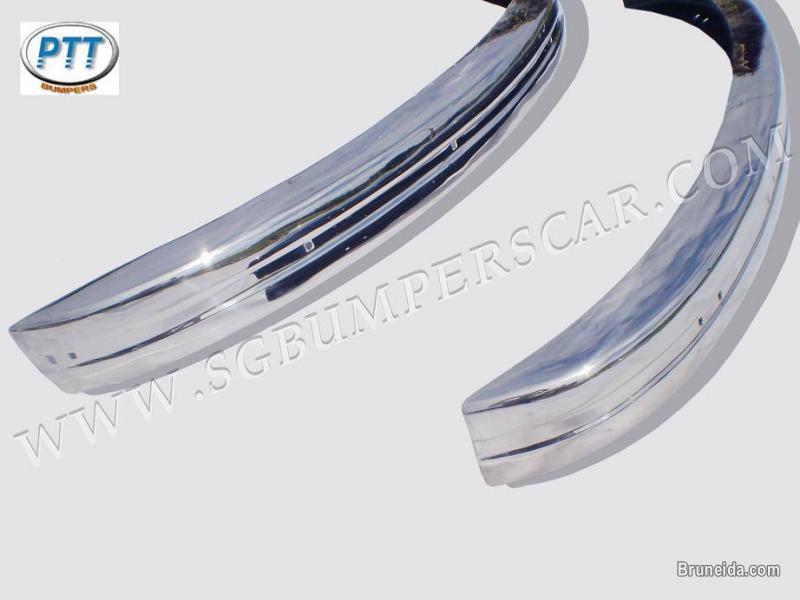 Volkswagen Beetle Late Bumper 1968 - 1973 in Stainless Steel - image 4