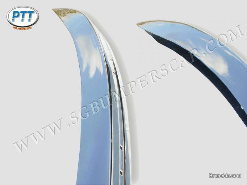 Volkswagen Beetle Late Bumper 1968 - 1973 in Stainless Steel - image 5