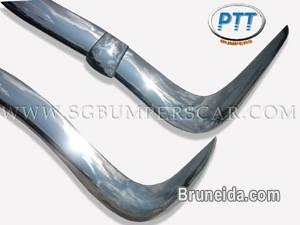 VW Romestch Laurance Bumper 1957 - 1961 in Stainless Steel - image 5