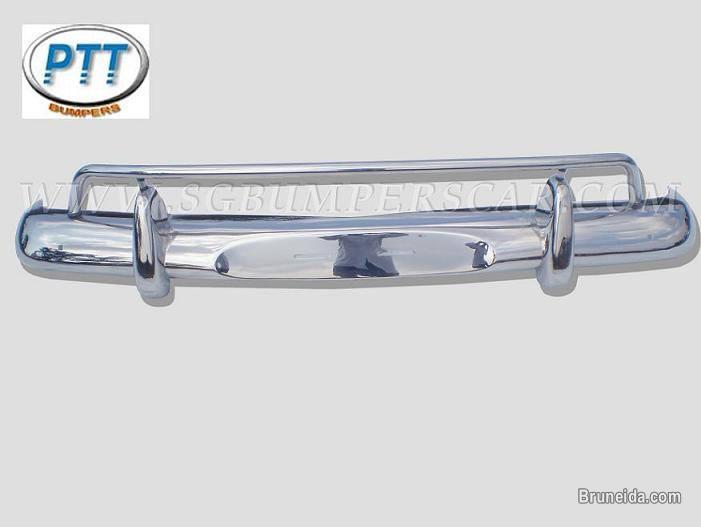 Volvo Amazon US Bumper 1956 - 1970 in Stainless Steel - image 3