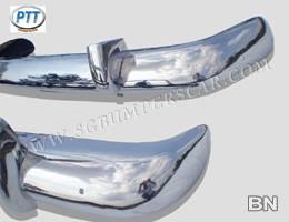 Volvo Amazon Kombi Bumper 1962 - 1969 in Stainless Steel - image 4