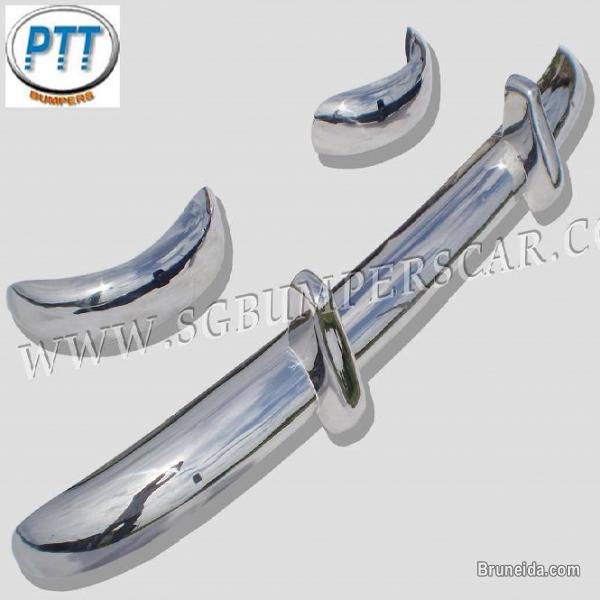 Volvo PV 445 Duett Bumper 1953 - 1969 in Stainless Steel - image 3
