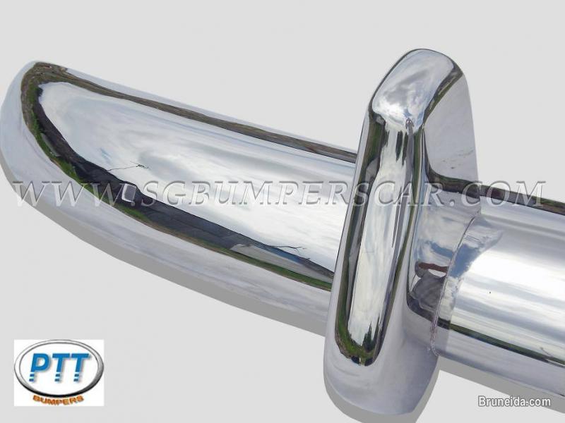 Volvo PV 445 Duett Bumper 1953 - 1969 in Stainless Steel - image 4