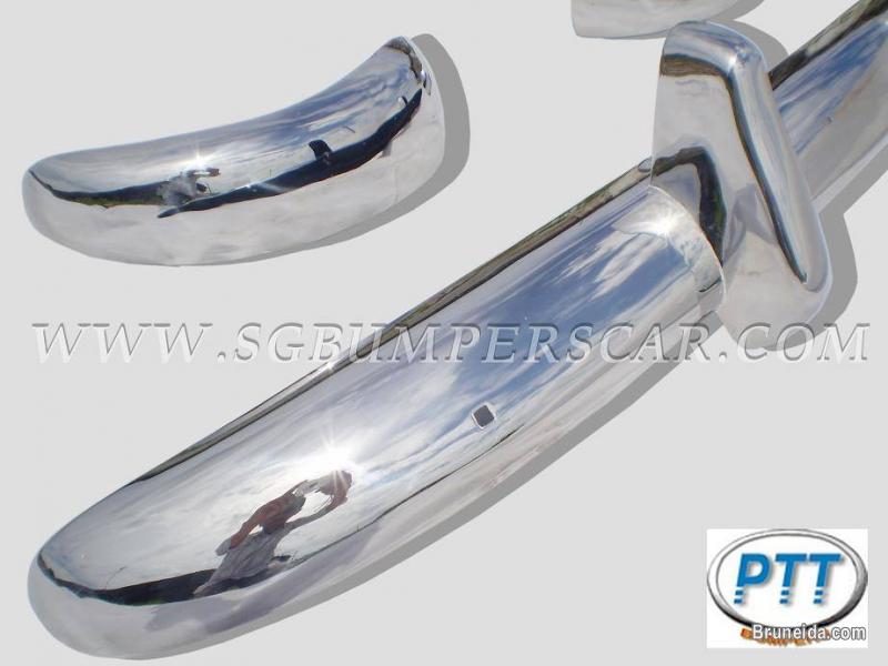 Volvo PV 445 Duett Bumper 1953 - 1969 in Stainless Steel - image 5