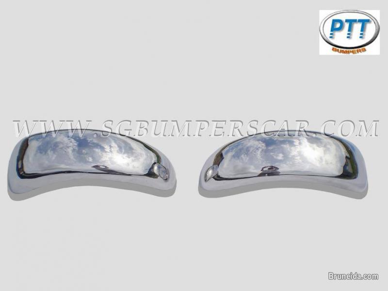 Volvo PV 445 Duett Bumper 1953 - 1969 in Stainless Steel - image 7