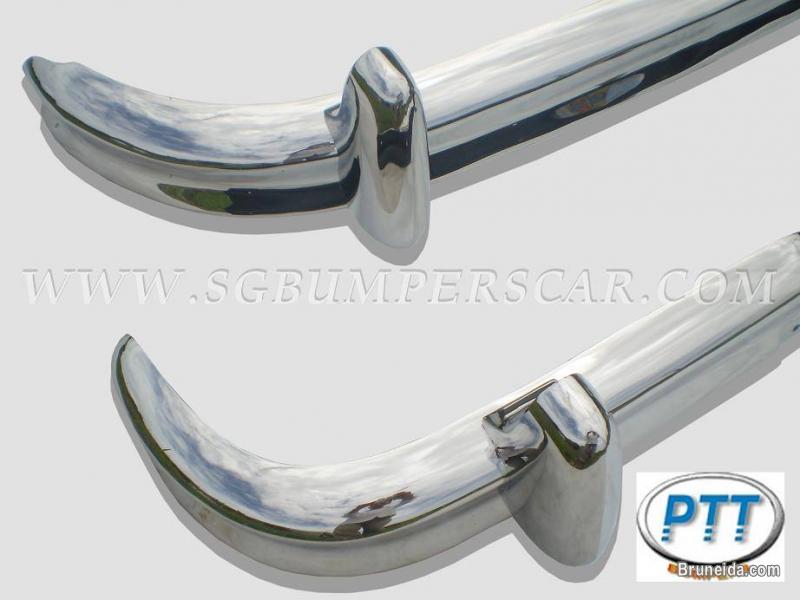 Jaguar MK2 Bumper 1959 - 1967 in Stainless Steel - image 4