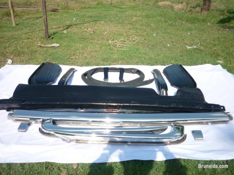 Mercedes W107 Bumper in Stainless steel - image 2
