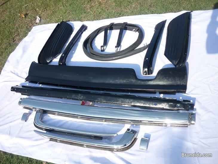 Mercedes W107 Bumper in Stainless steel - image 6