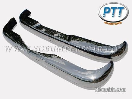 Pictures of Mercedes W110 Bumper 1961 - 1968 in Stainless Steel