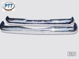 Mercedes W110 Bumper 1961 - 1968 in Stainless Steel - image 3