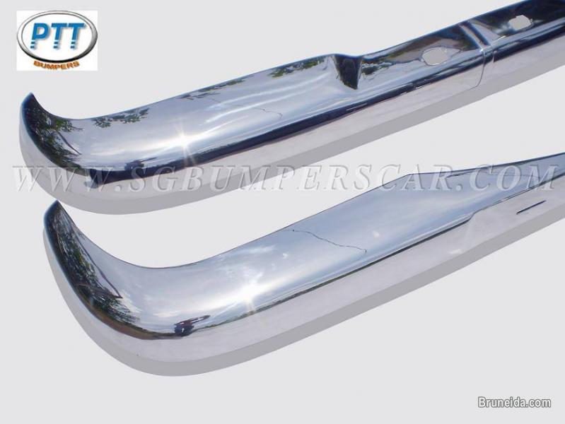 Mercedes W110 Bumper 1961 - 1968 in Stainless Steel - image 6