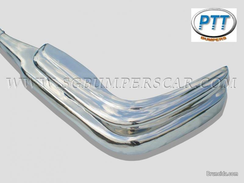 Mercedes W111 Coupe 2 door Bumper 1959 - 1968 in Stainless Steel - image 4