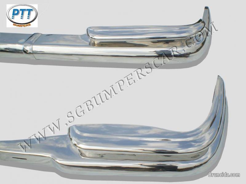 Mercedes W111 Coupe 2 door Bumper 1959 - 1968 in Stainless Steel - image 5