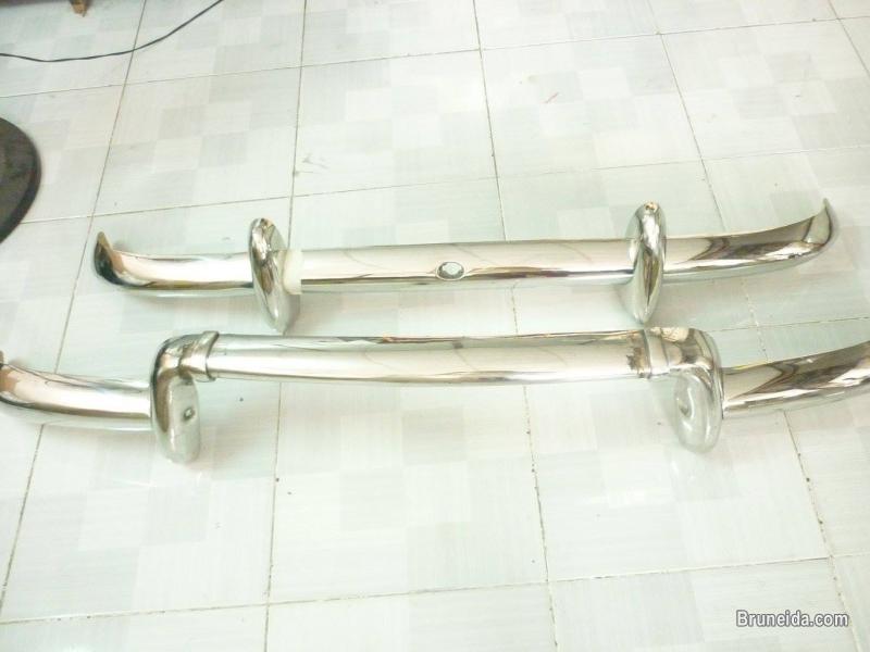 Renault Dauphine Bumper 1956 - 1967 in Stainless Steel - image 1