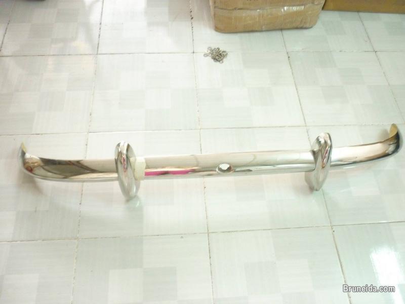 Renault Dauphine Bumper 1956 - 1967 in Stainless Steel