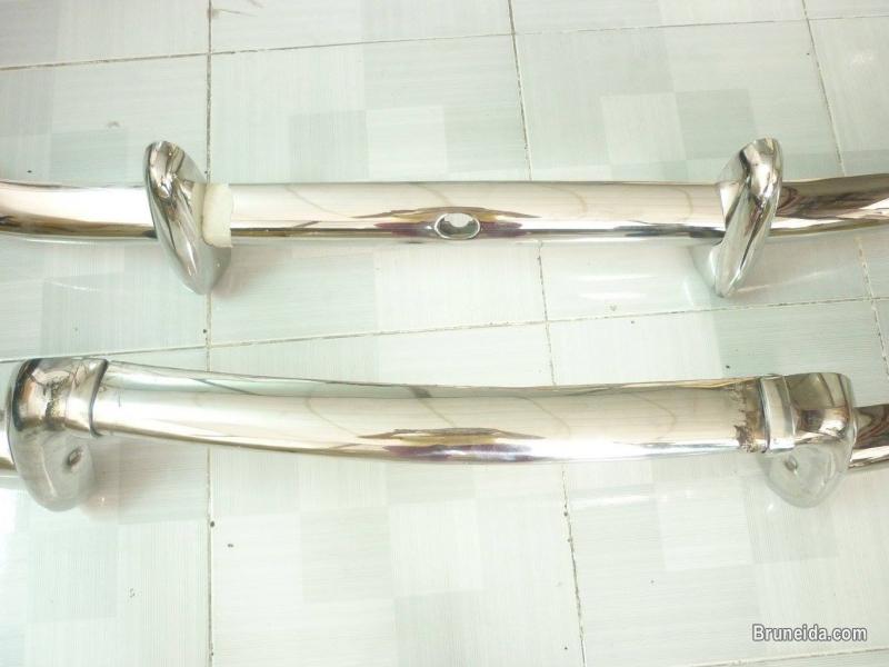 Renault Dauphine Bumper 1956 - 1967 in Stainless Steel - image 3
