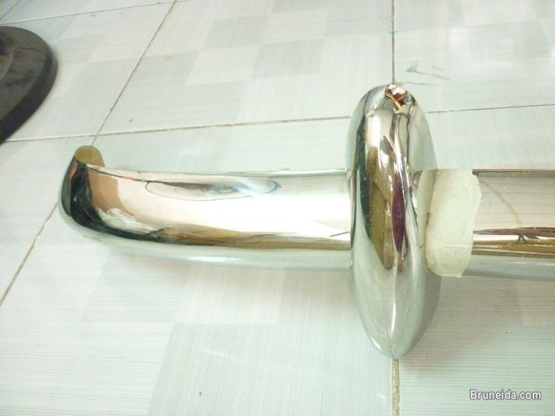 Renault Dauphine Bumper 1956 - 1967 in Stainless Steel - image 6