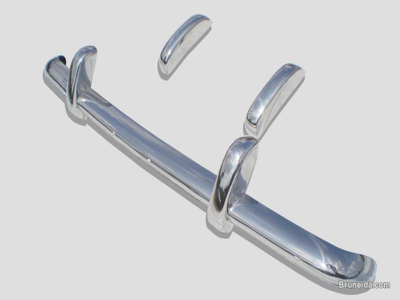 Triumph TR3A Bumper 1953 - 1957 in Stainless Steel - image 2