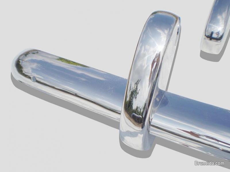 Triumph TR3A Bumper 1953 - 1957 in Stainless Steel - image 3