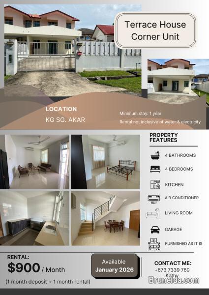 Terrace House Corner Unit For RENT - image 1
