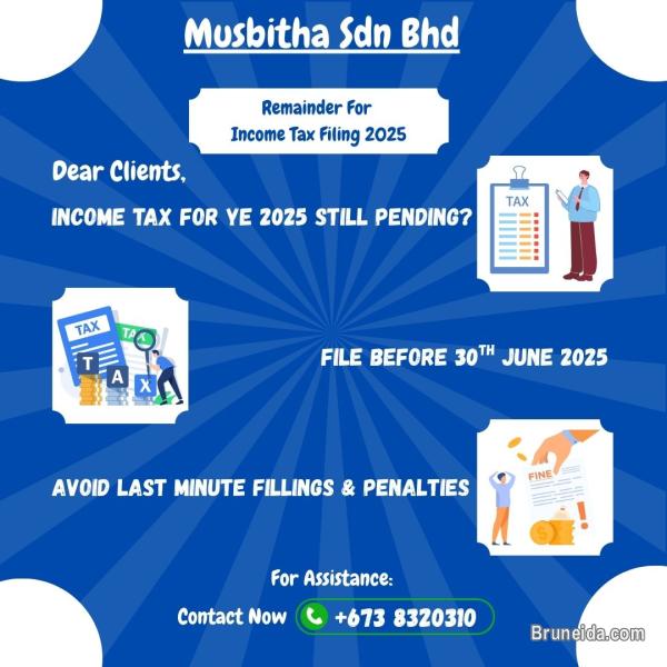 Musbitha Sdn Bhd | Annual Return | Tax Fillings | Book Keeping | Banci | Secreterial - image 3