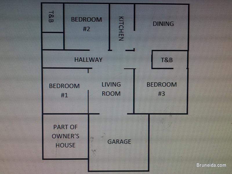 3 bedrrom house for rent at Kg Kilanas - image 2