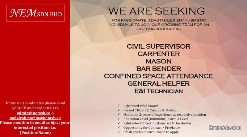 Job Opening for Oil&Gas - image 1