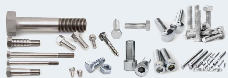 STAINLESS STEEL, CS, ALLOY STEEL BOLTS, STUD BOLT, NUTS, WASHER - image 1