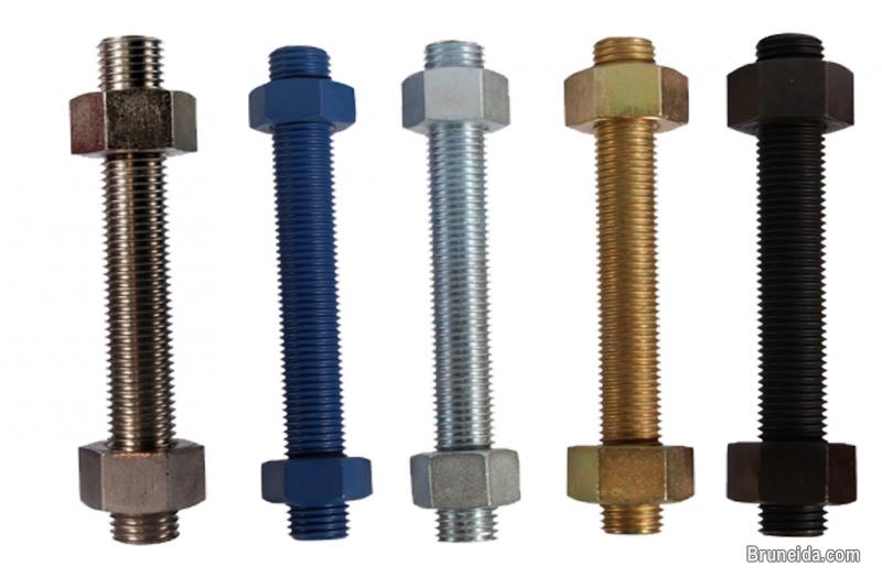 STAINLESS STEEL, CS, ALLOY STEEL BOLTS, STUD BOLT, NUTS, WASHER - image 9