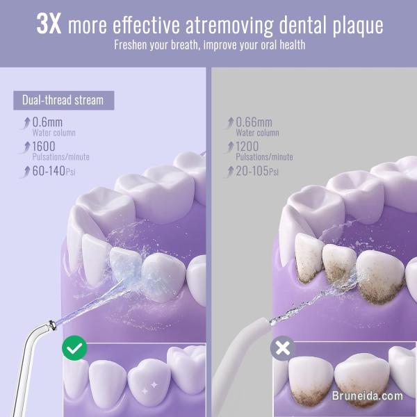 WARMSIMPLE Rechargeable Mini Water Flosser - Smart Oral Care Gadget - image 4