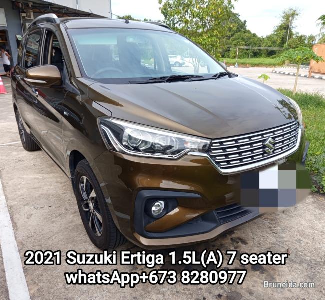 2021 Suzuki Ertiga 1.5L Auto High spec: Cash 16K BND or Bank loan 2++/ month x 7 years. - image 1