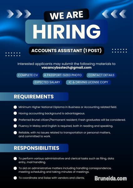 Accounts Assistant (1 Post) - image 1