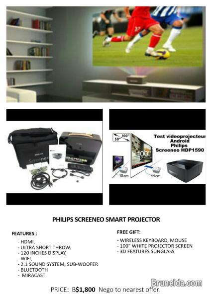 PHILIPS SCREENEO SMART PROJECTOR - image 1