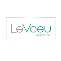 Logo of Le Voeu Events Company