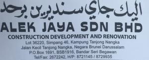 ALEK JAYA SDN BHD CONSTRUCTION DEVELOPMENT AND RENOVATION